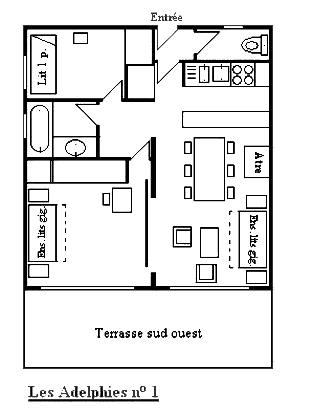 Adelphies 1, plan 