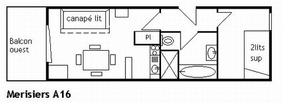 Merisiers A16 - plan