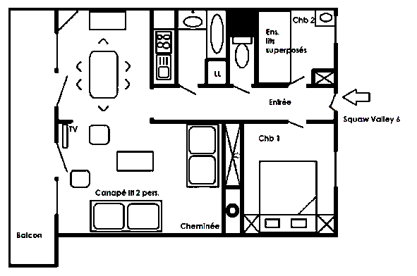 Squaw Vallee 6 plan