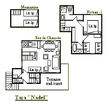 Chalet Tara plan