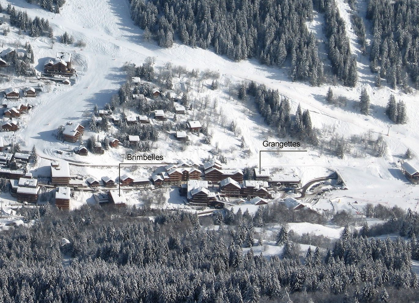Map Meribel Brimbelles